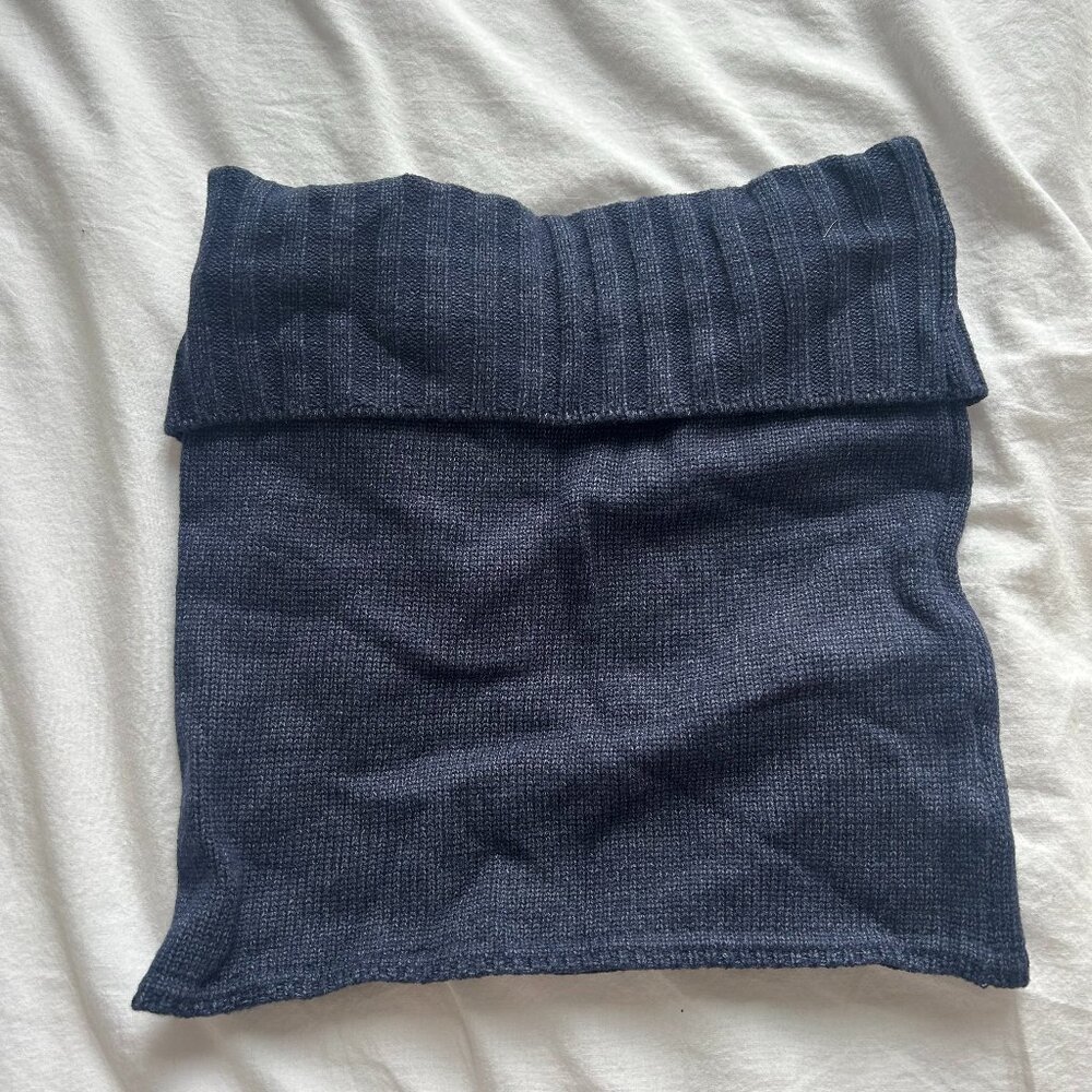 EDIKTED Gino Sweater Set (skirt), Navy, Size XS